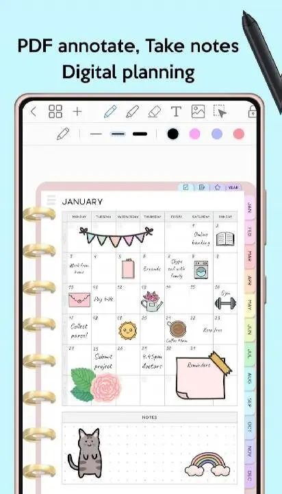 Penly: Digital Planner & Notes - скриншот 1