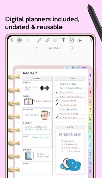 Penly: Digital Planner & Notes - скриншот 2