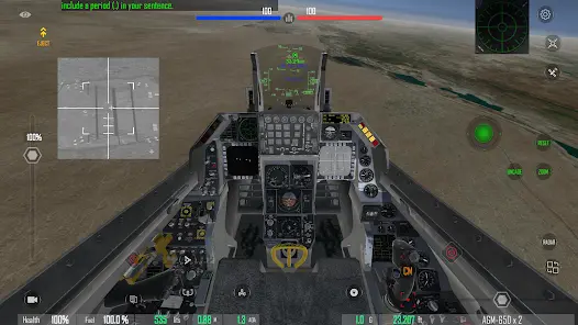 GS4: Realistic Air Combat - скриншот 1
