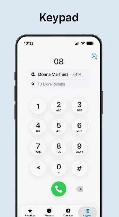 Phone - Dialer & iCall Screen - скриншот 2