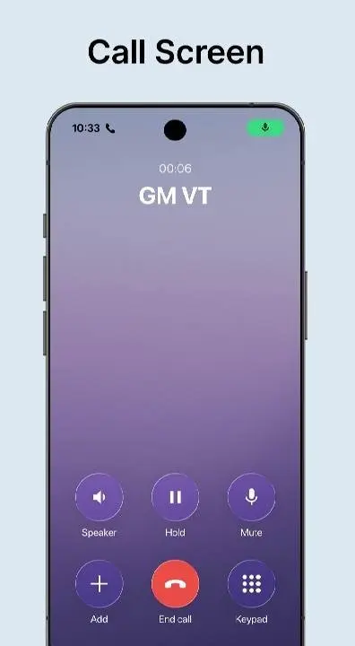 Phone - Dialer & iCall Screen - скриншот 3