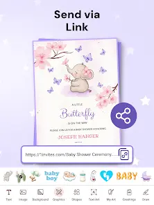 RSVP + Invitation Card Maker - скриншот 11