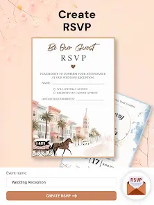 RSVP + Invitation Card Maker - скриншот 10