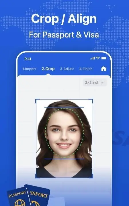 PhotoID: Passport Photo Maker - скриншот 2