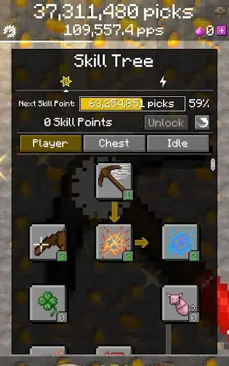PickCrafter - Кликер по горному делу и крафтингу - скриншот 6
