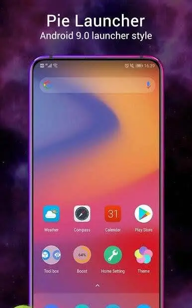Pie Launcher 2020 - скриншот 1