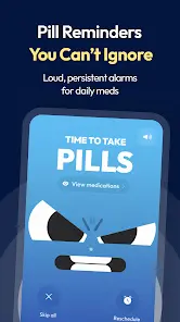Pillo: Pill Reminder & Alarm - скриншот 1