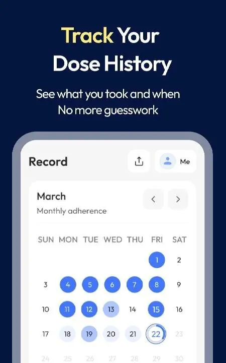 Pillo: Pill Reminder & Health Tracker - скриншот 4