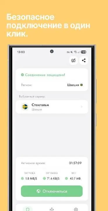 Ping VPN - скриншот 1