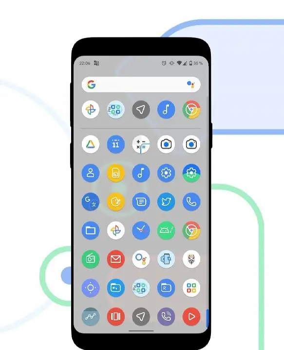 Pix Material Icon Pack - скриншот 4