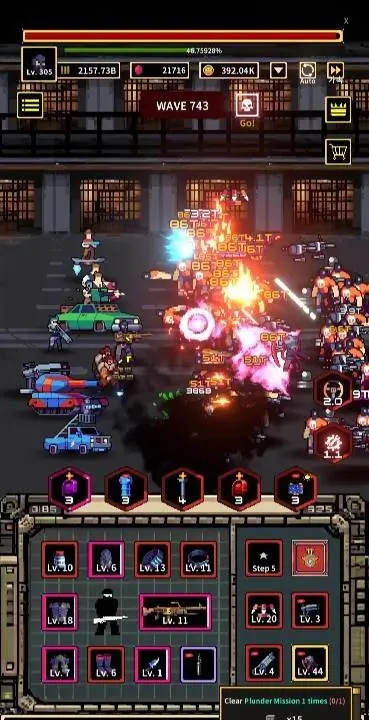 Pixel Army: Modern AFK RPG - скриншот 2