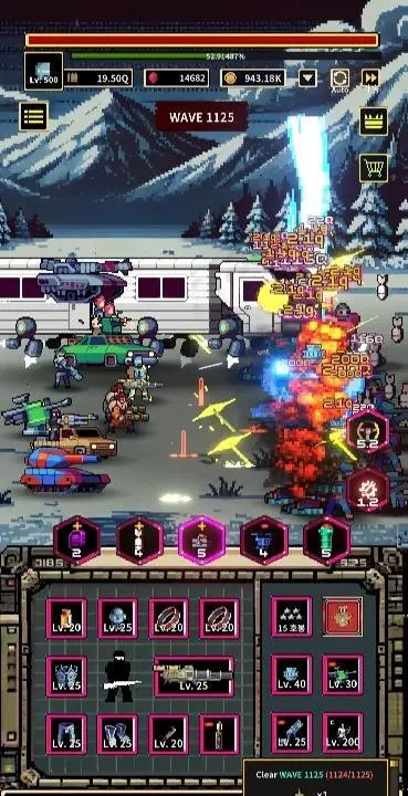 Pixel Army: Modern AFK RPG - скриншот 4