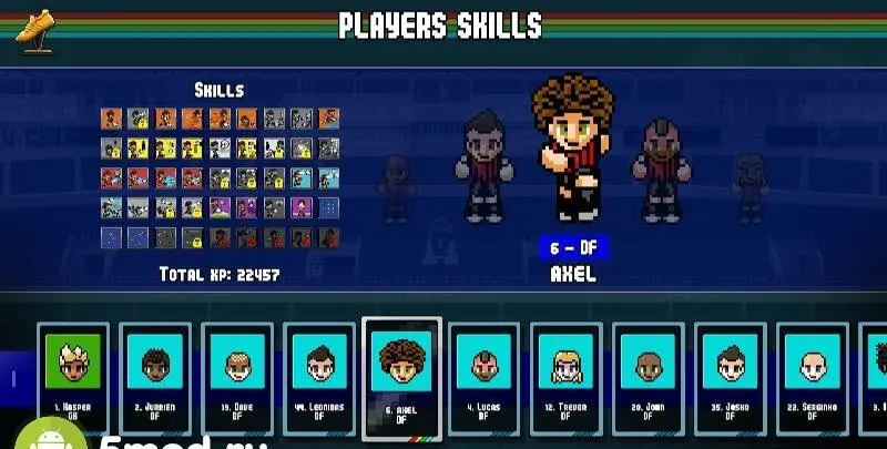 Pixel Cup Soccer - Ultimate 1 b321 Мод (полная версия) - скриншот 2