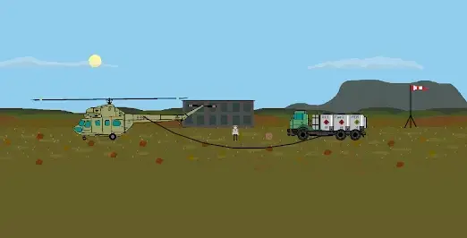 Pixel Helicopter Simulator - скриншот 3