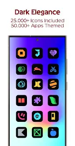 iDark OS Icon Pack - скриншот 1