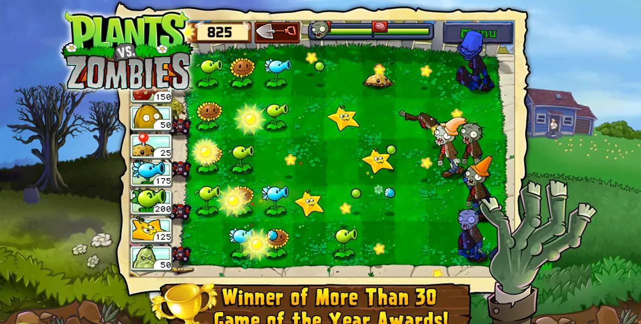 Plants vs. Zombies FREE - скриншот 1