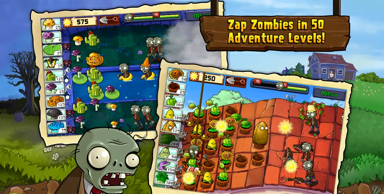 Plants vs. Zombies FREE - скриншот 2