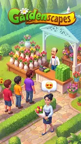 Gardenscapes - скриншот 2