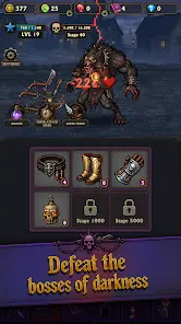 Idle Vampire Hunter: Merge RPG - скриншот 4