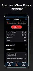 inCarDoc PRO - OBD2 автосканер - скриншот 2