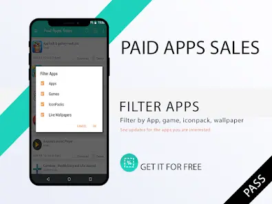 Paid Apps Sales - скриншот 1