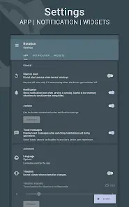 Rotation: Менеджер ориентации - скриншот 11