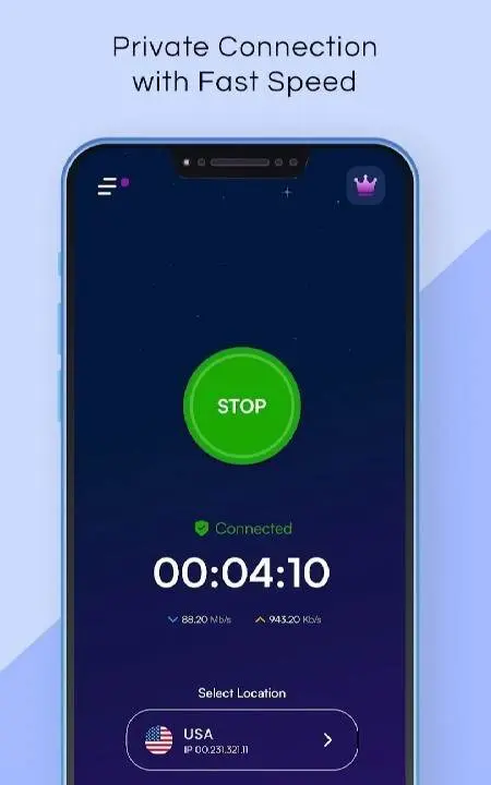 Pronto VPN : Fast & Secure VPN - скриншот 2