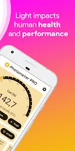 Lux Light Meter Photometer PRO - скриншот 1