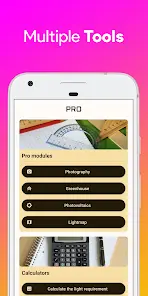 Lux Light Meter Photometer PRO - скриншот 2
