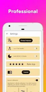 Lux Light Meter Photometer PRO - скриншот 4