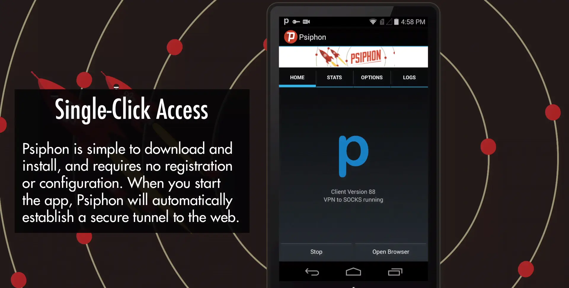 Psiphon Pro 486 Mod (Subscribed) - скриншот 3