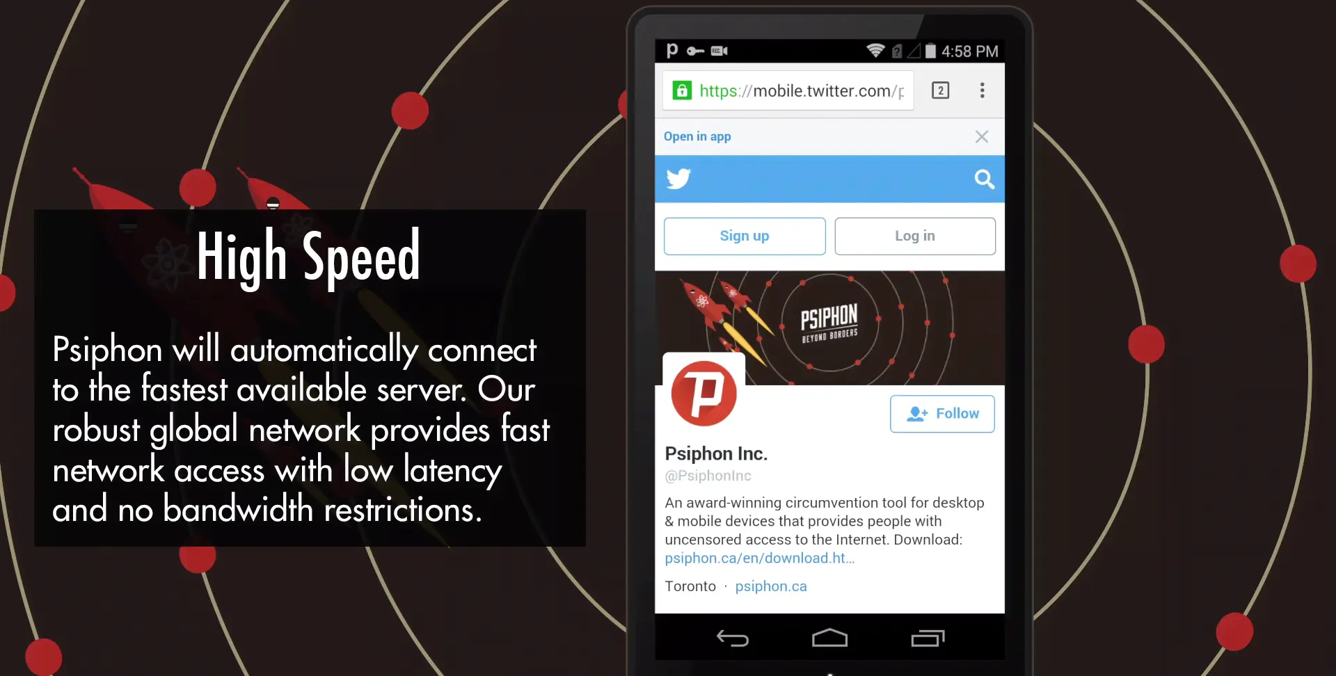 Psiphon Pro 486 Mod (Subscribed) - скриншот 4