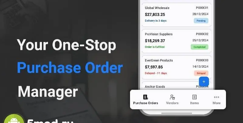 Purchase Order Maker: Quick PO - скриншот 3