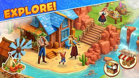 Westward Farm: Family Escape - скриншот 2