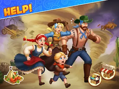 Westward Farm: Family Escape - скриншот 7