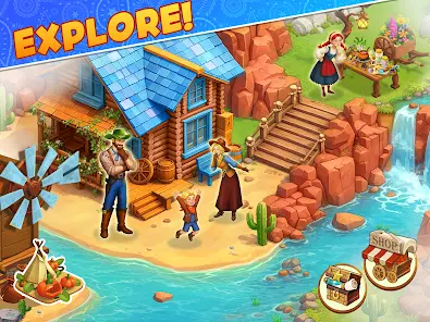 Westward Farm: Family Escape - скриншот 9