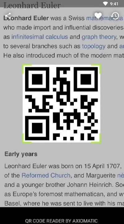 QR Code Reader - скриншот 1