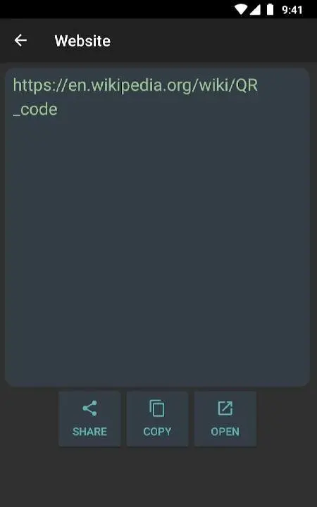 QR Code Reader - скриншот 2