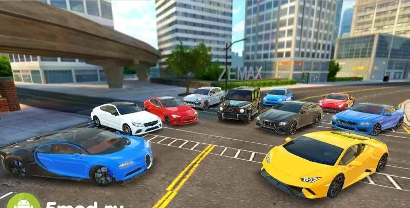 Racing in Car 2021 - скриншот 1