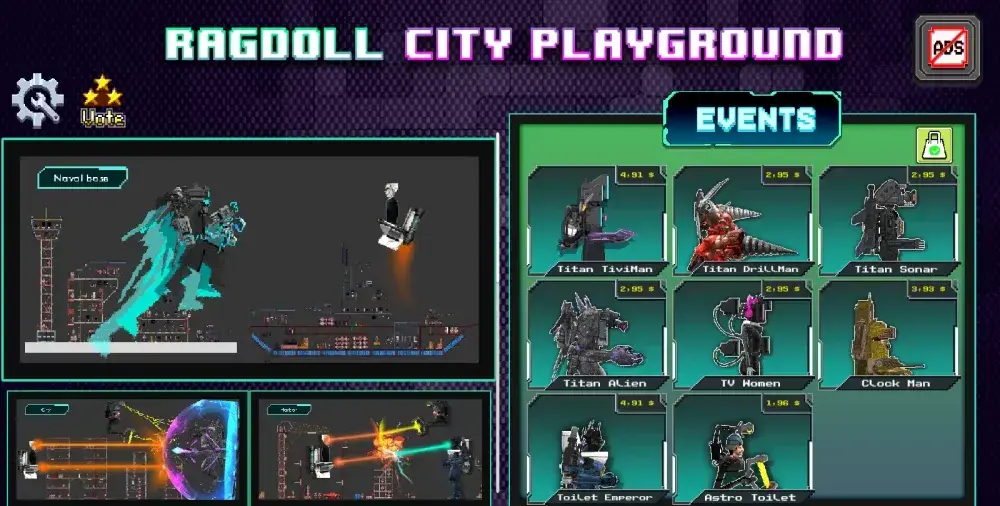Ragdoll City Playground - скриншот 1