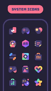 Mello Night Icon Pack - скриншот 2