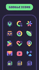 Mello Night Icon Pack - скриншот 3