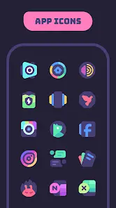 Mello Night Icon Pack - скриншот 4