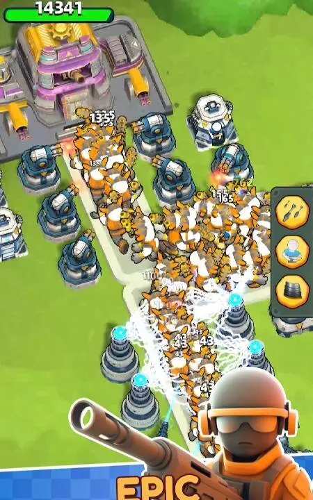 Raid Rush: Tower Defense TD - скриншот 2