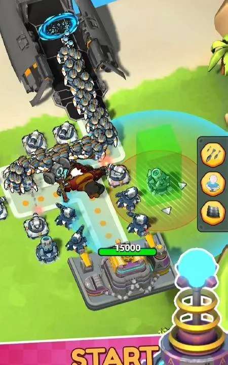 Raid Rush: Tower Defense TD - скриншот 3
