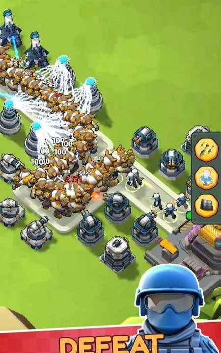 Raid Rush: Tower Defense TD - скриншот 4