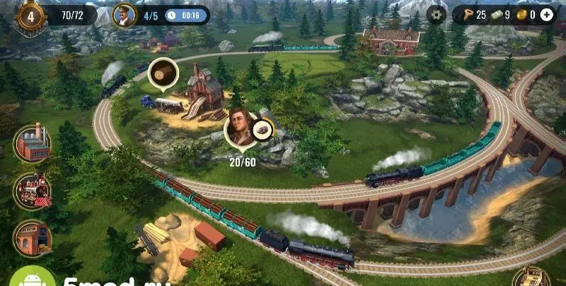 Railroad Empire: Train Game - скриншот 1