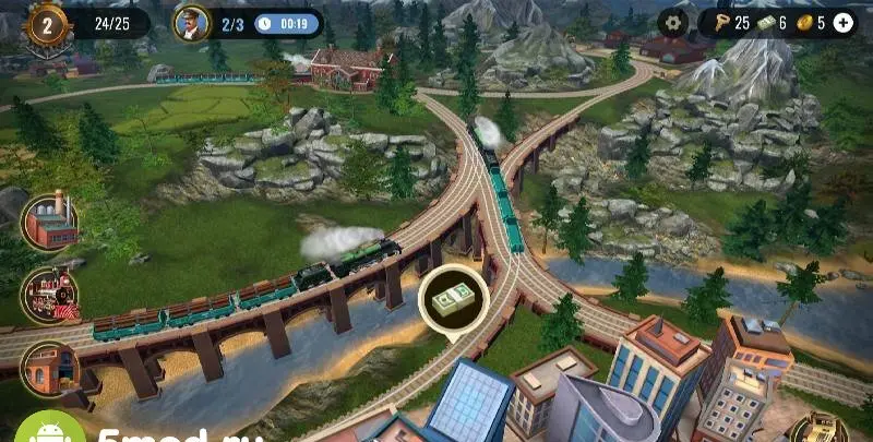 Railroad Empire: Train Game - скриншот 2