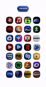 Fluffy OneUi Icon Pack - скриншот 1