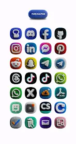 Fluffy OneUi Icon Pack - скриншот 5